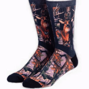 Jacquard Deer Socks - NEW FAST SHIP